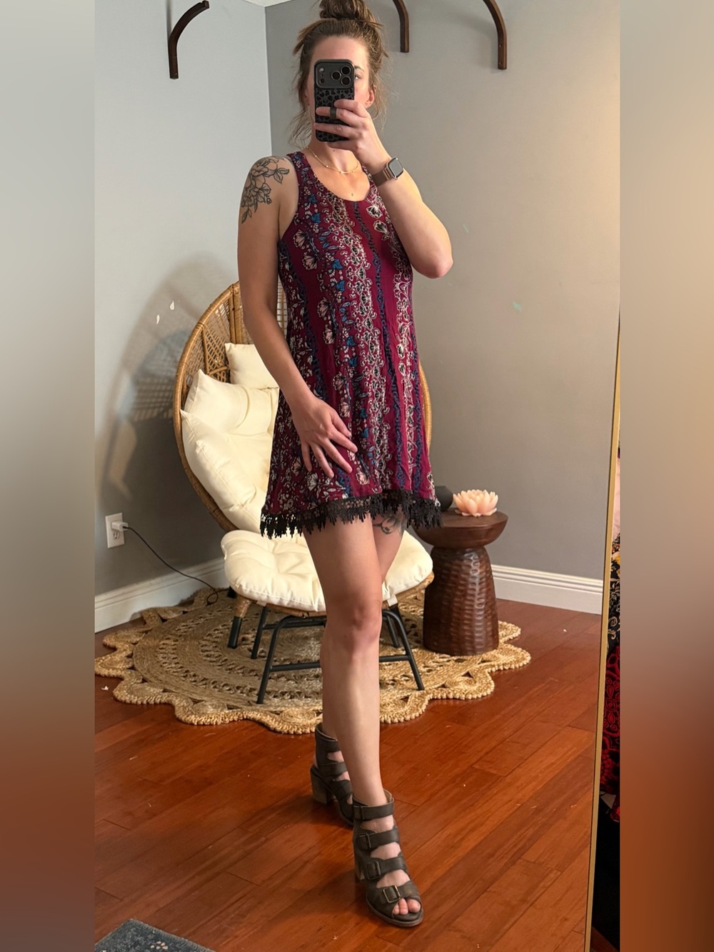 Floral Shift Dress